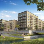 Betonmast bygger nytt bostadskvarter i bromsten.