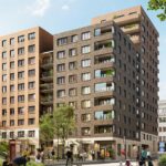 Betonmast bygger bostäder åt Balder på Kungsholmen.